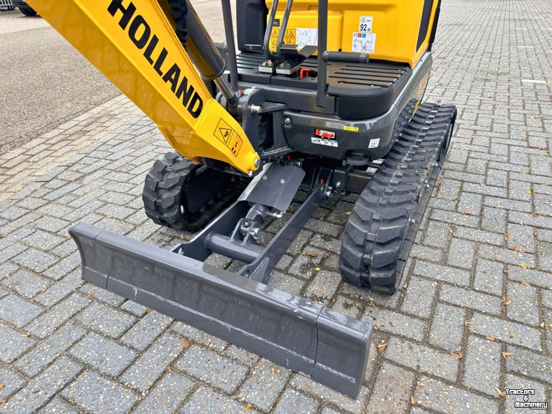 Mini-Excavator New Holland E12D Minigraver