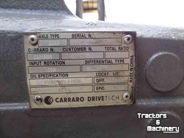 Used parts for tractors Carraro mf 5435