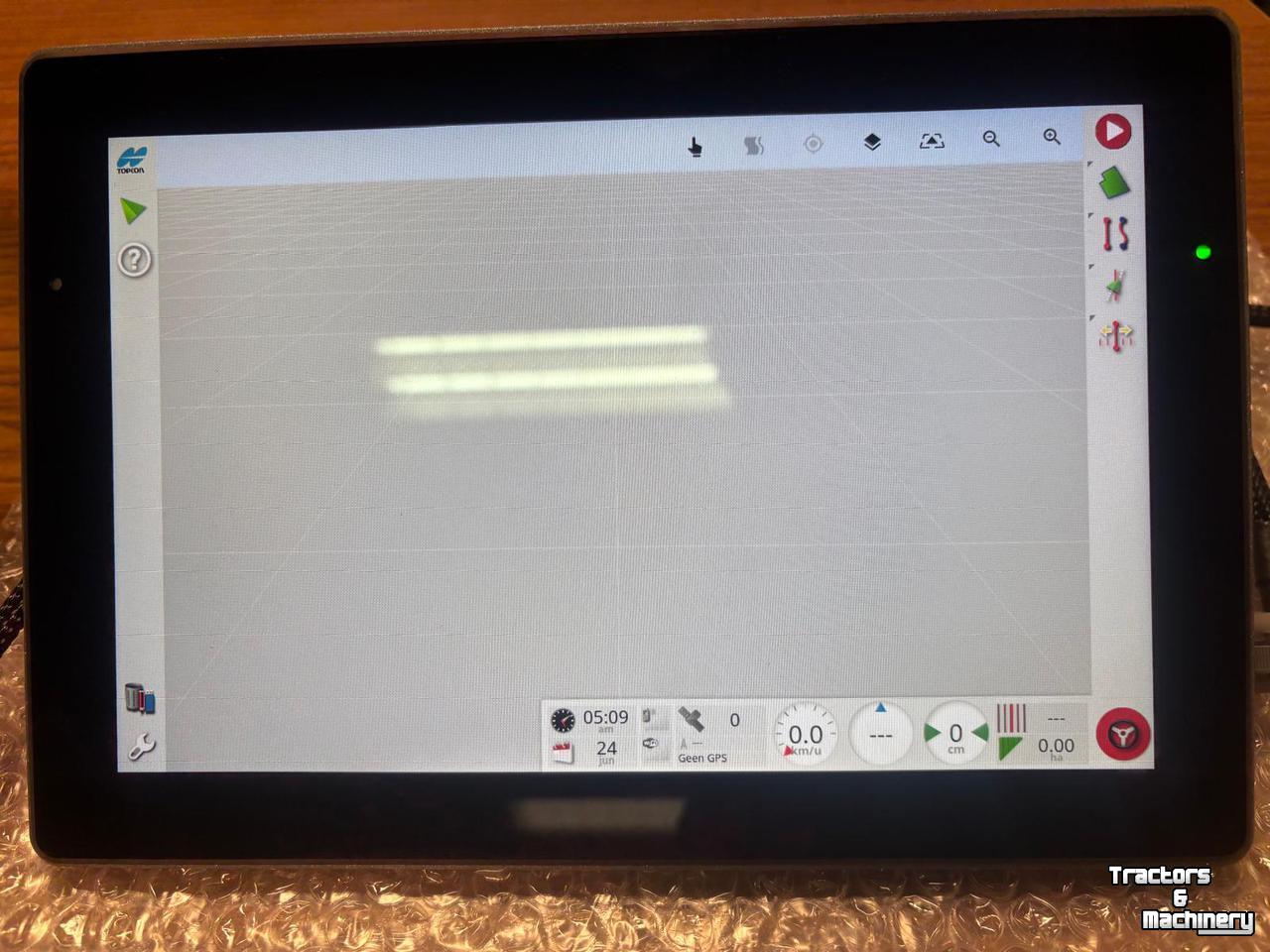 Tractor Topcon automatisch stuursysteem
