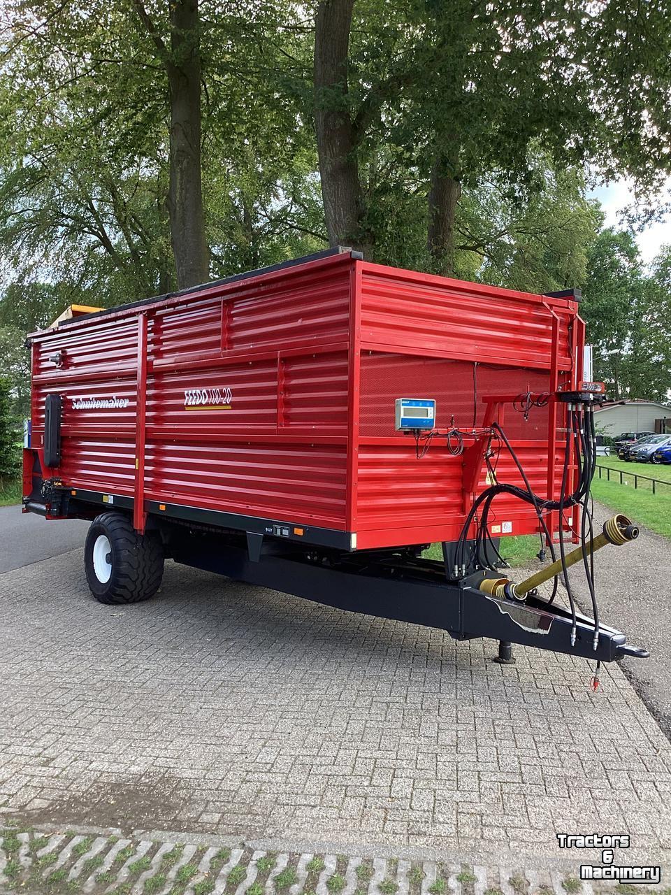 Forage feedwagon / Forage dosage wagon Schuitemaker Feedo 100-20