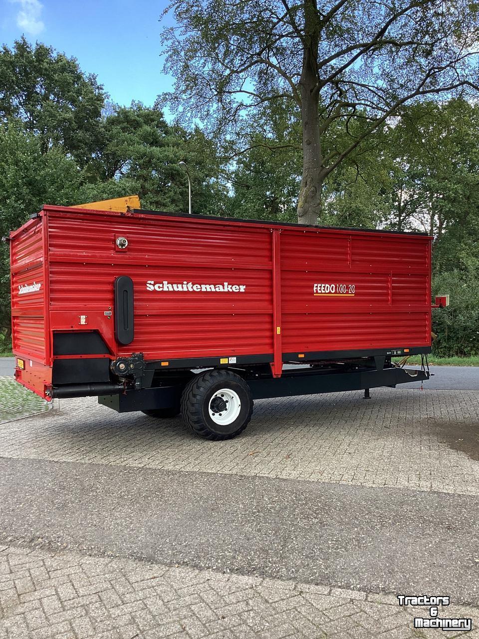 Forage feedwagon / Forage dosage wagon Schuitemaker Feedo 100-20