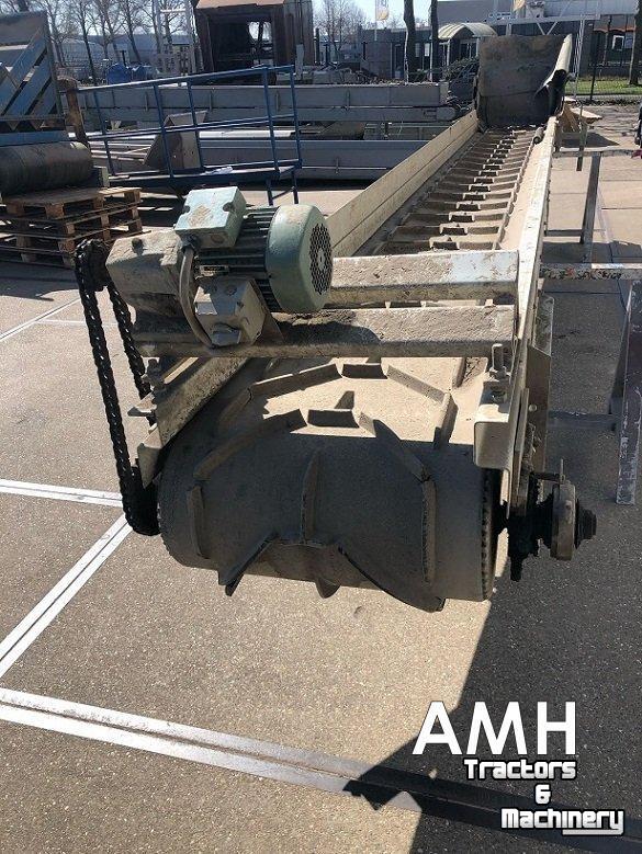 Elevator conveyor  Opvoerband 6155X600 OPVOERBAND ELEVATORBAND ELEVATOR BELT FÖRDERBAND STEIGBAND
