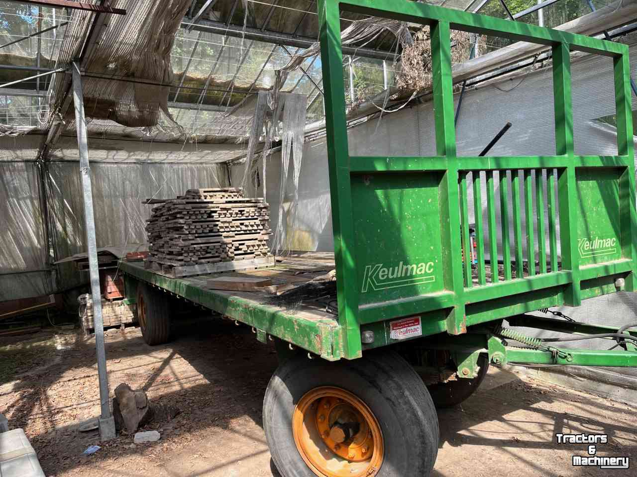 Agricultural wagon Keulmac landbouwwagen