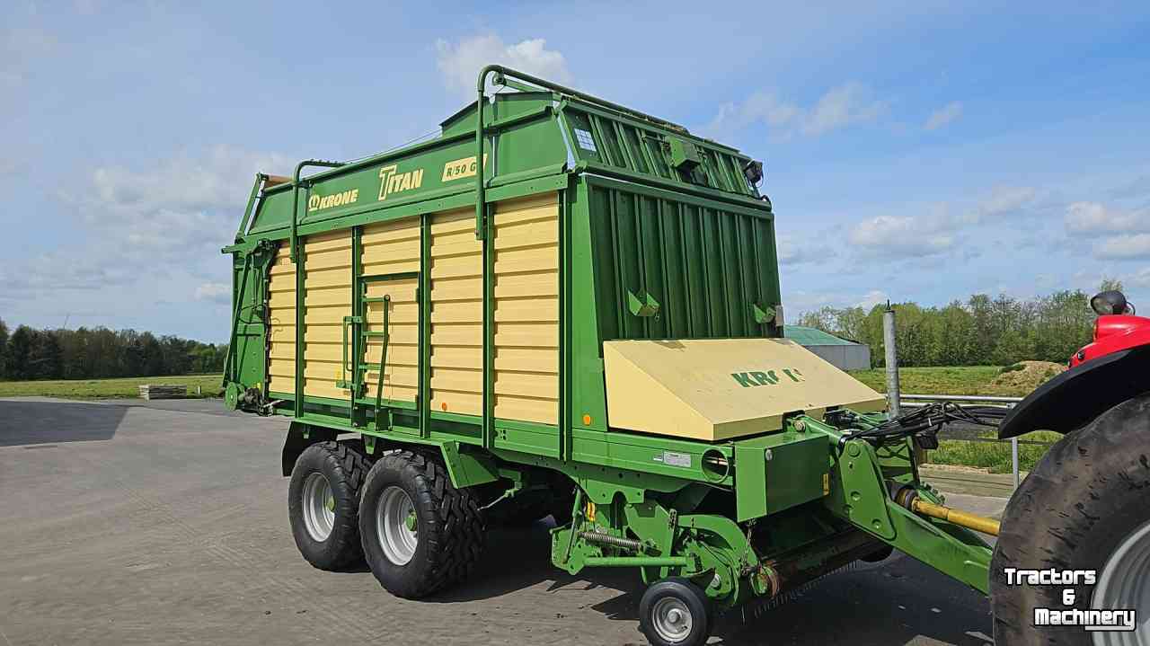 Self-loading wagon Krone Titan R50G
