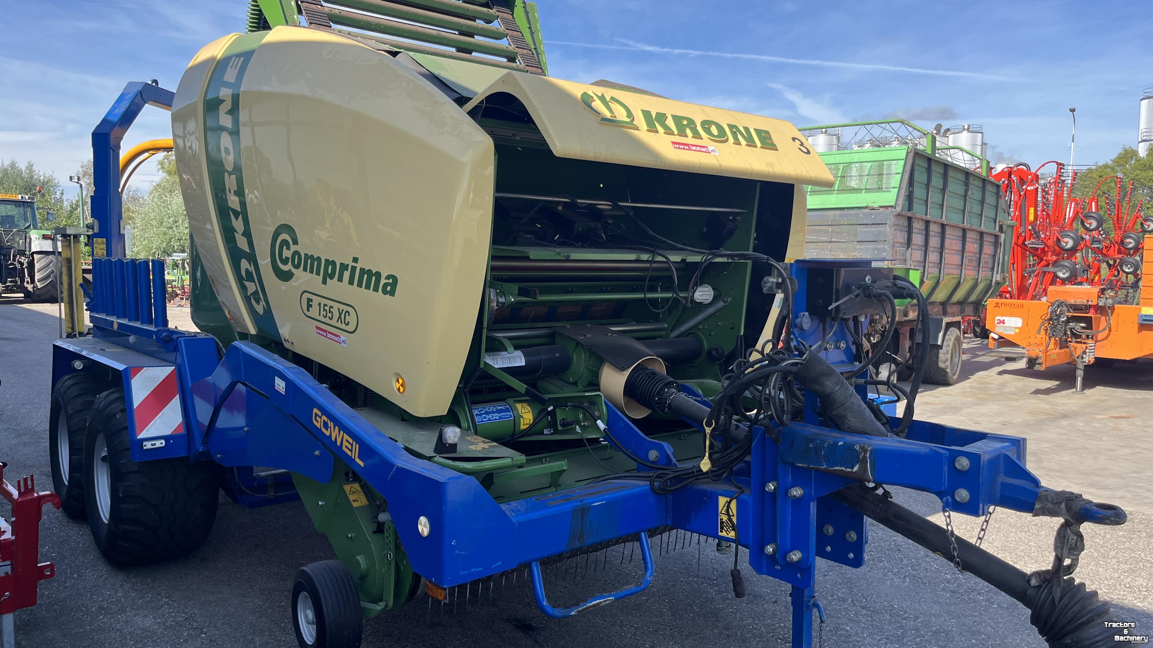 Balers Krone Krone comprima F155XC In gowell