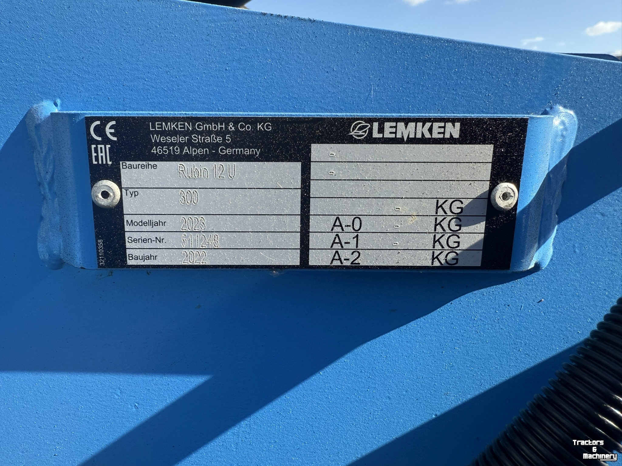 Disc harrow Lemken Rubin 12
