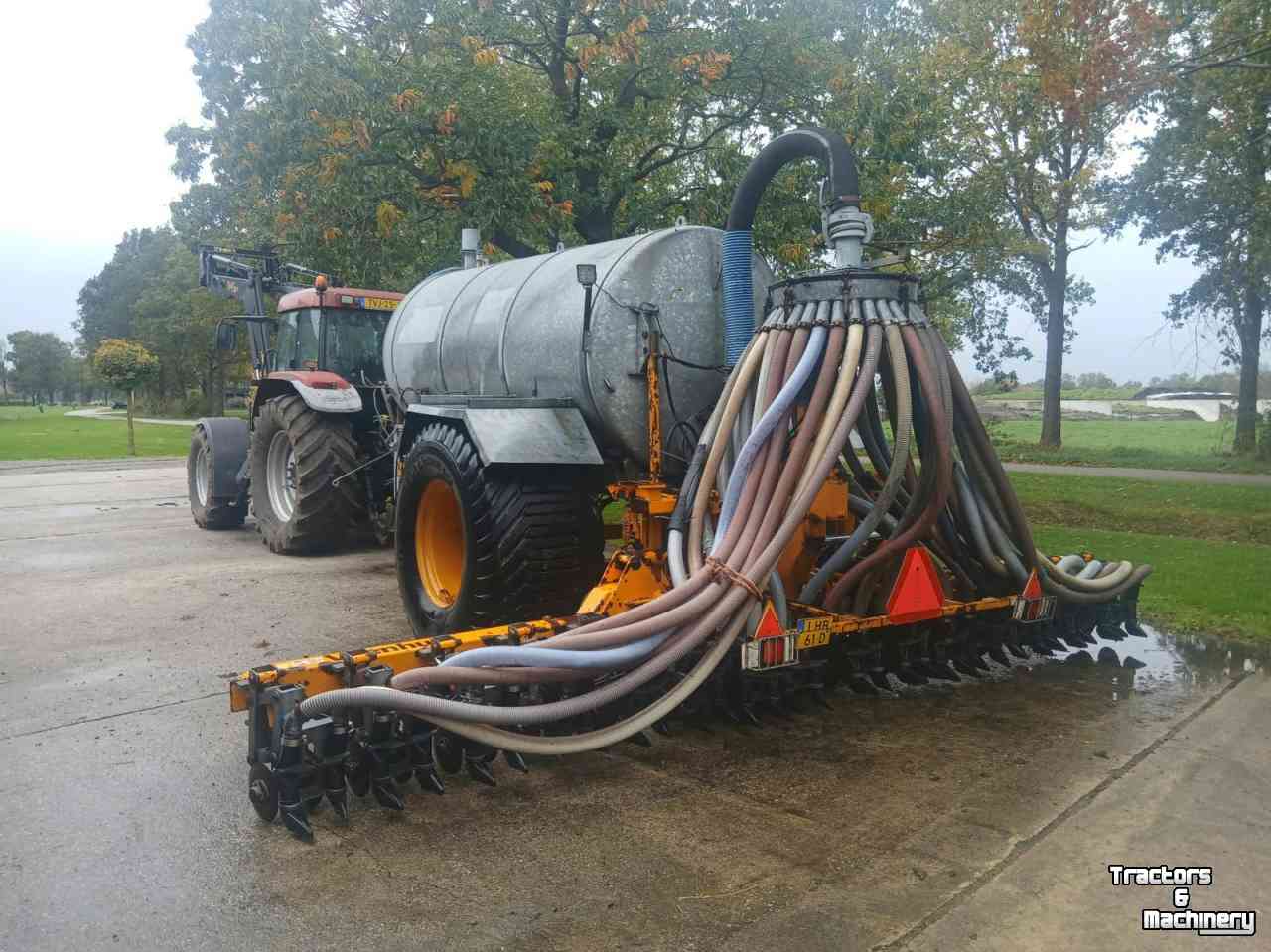 Slurry tank Veenhuis mesttank 7500 liter met bemester