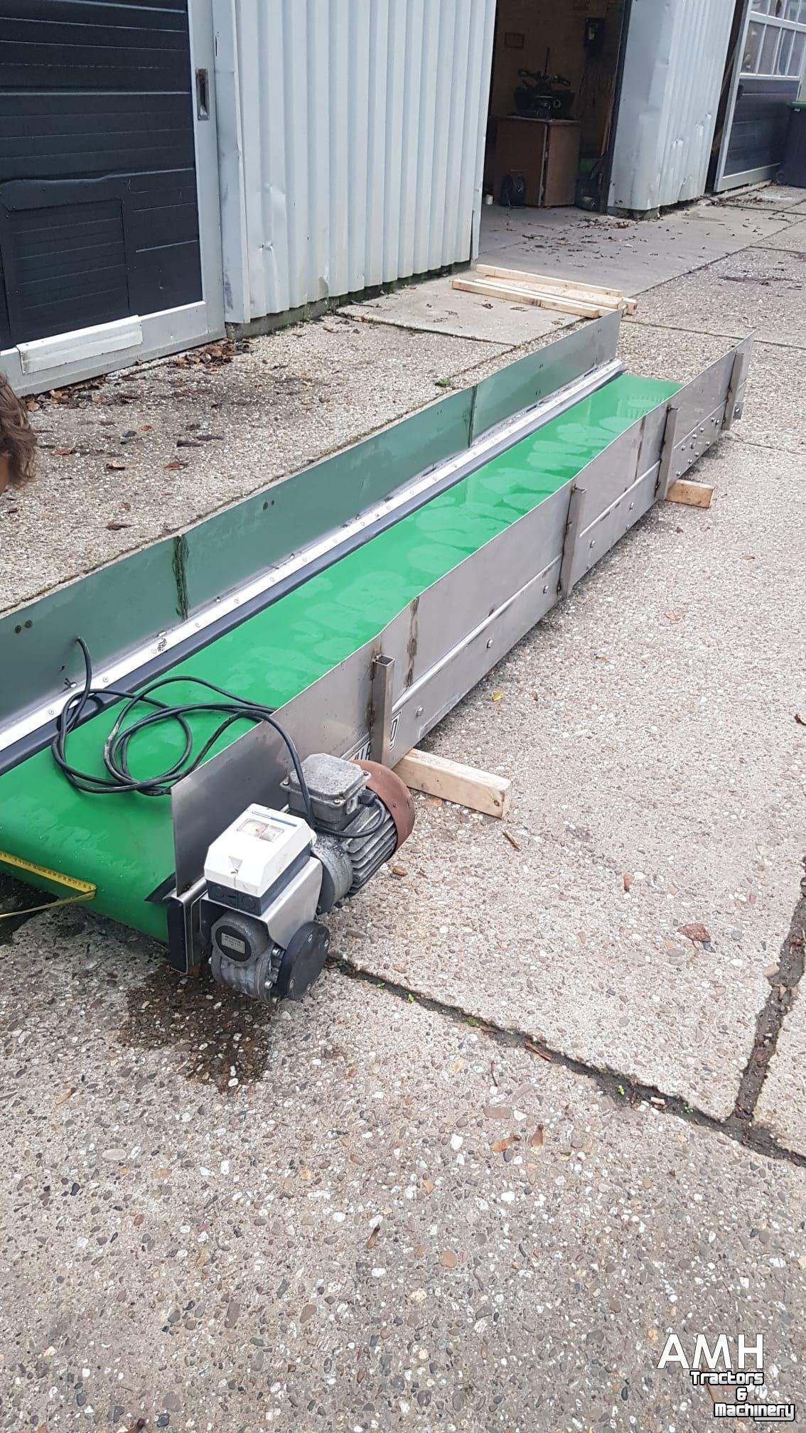 Conveyor Allround Vlakke band 3720X500 TRANSPORTBAND VLAKKE BAND FLAT BELT CONVEYOR BELT FLACHBAND FÖRDERBAND
