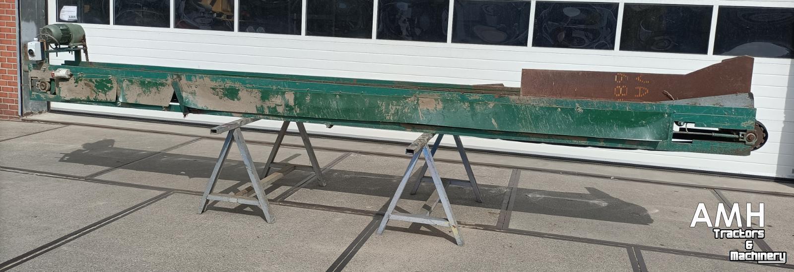 Elevator conveyor Overveld Opvoerband 6000X400 OPVOERBAND ELEVATORBAND ELEVATOR BELT FÖRDERBAND STEIGBAND
