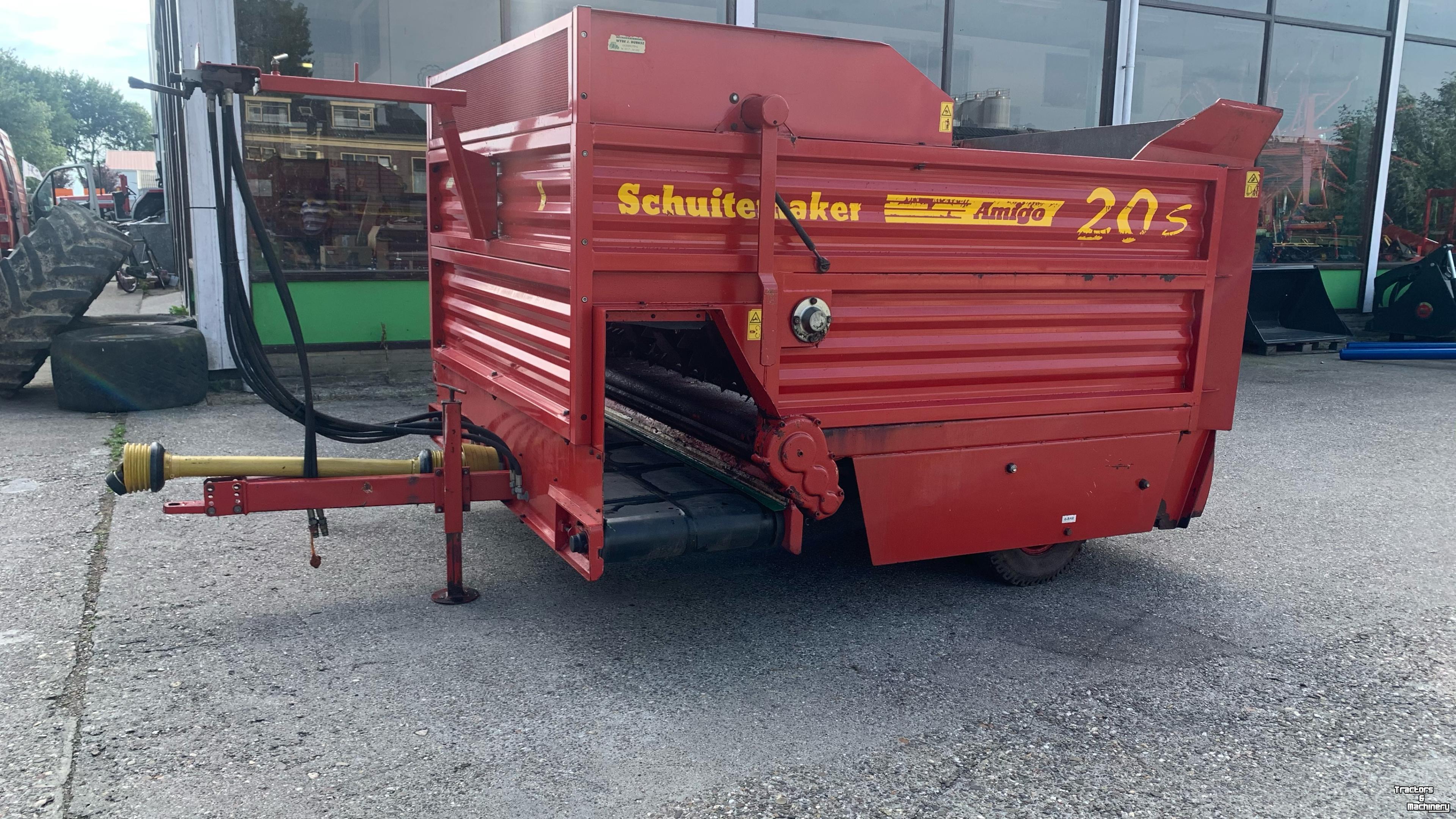 Silage-block distribution wagon Schuitemaker Schuitemaker 20 S