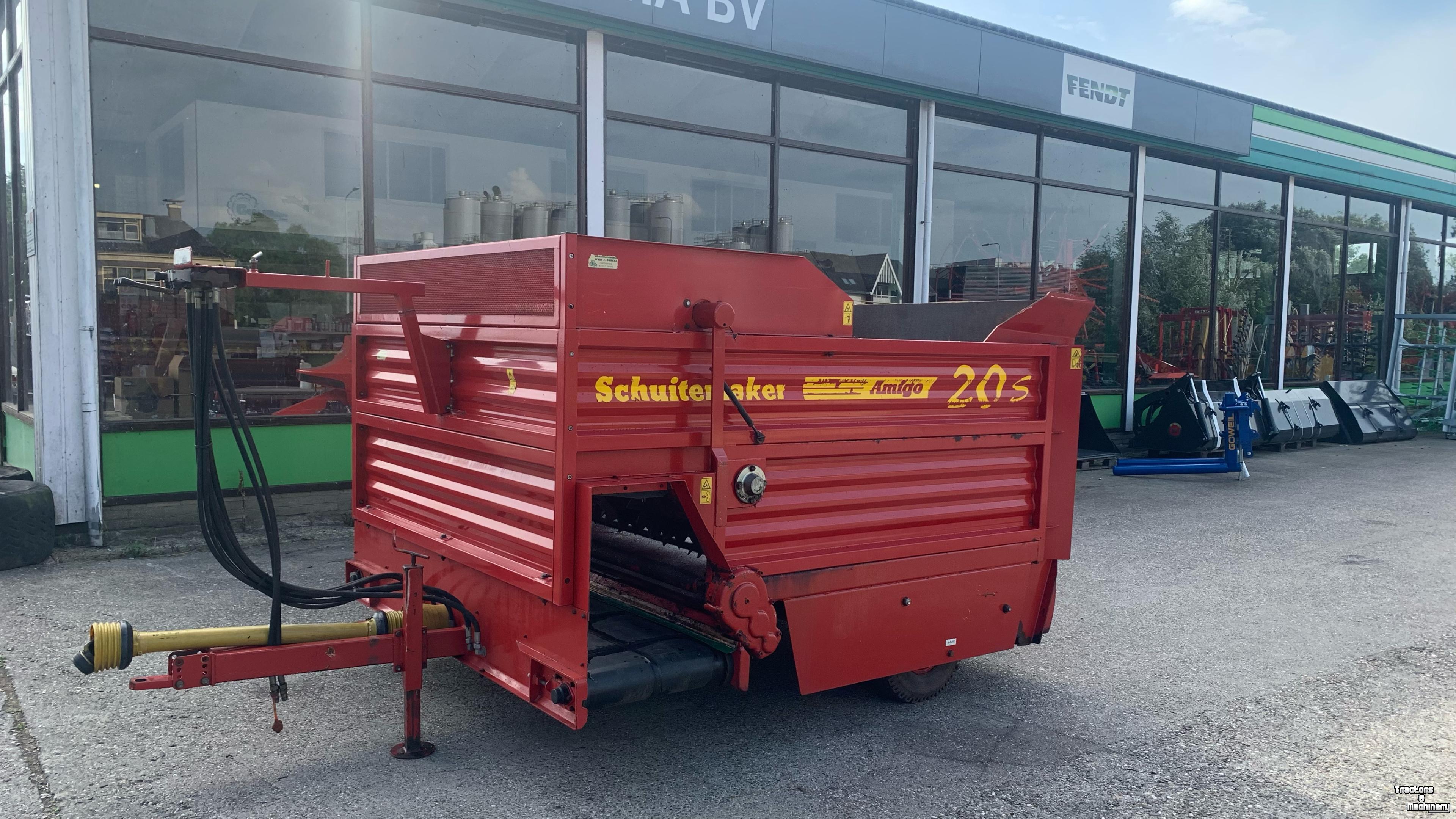 Silage-block distribution wagon Schuitemaker Schuitemaker 20 S