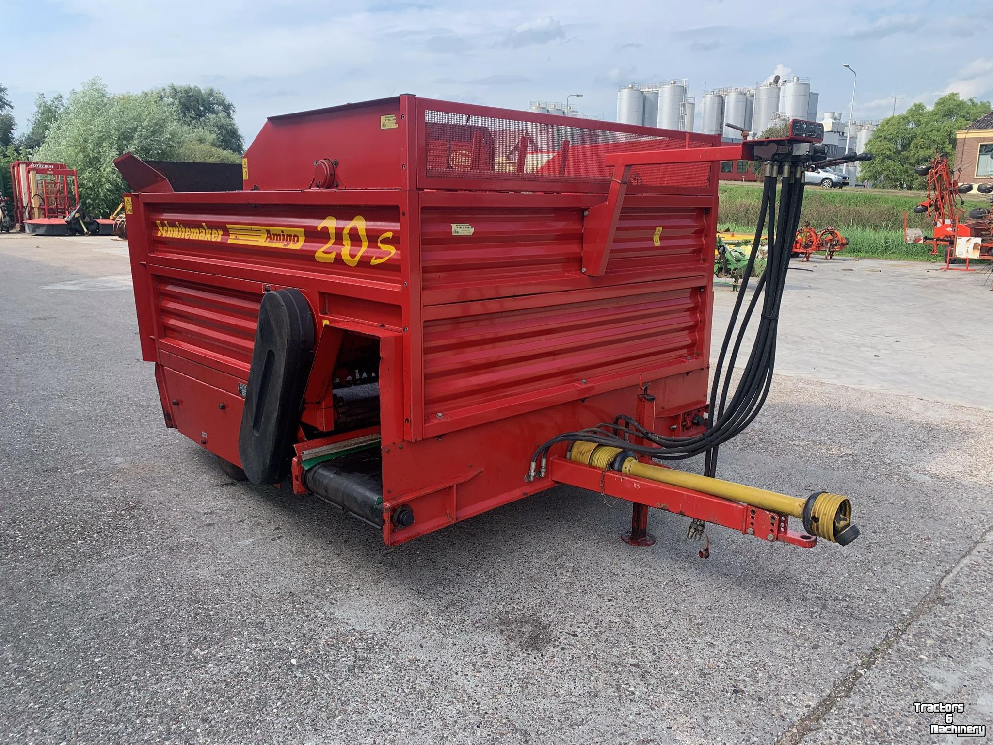 Silage-block distribution wagon Schuitemaker Schuitemaker 20 S