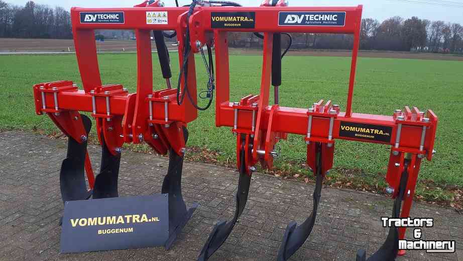 Deep subsoiler ADV Technik Voorzetwoeler Woeler Stand. Met hydr. hef