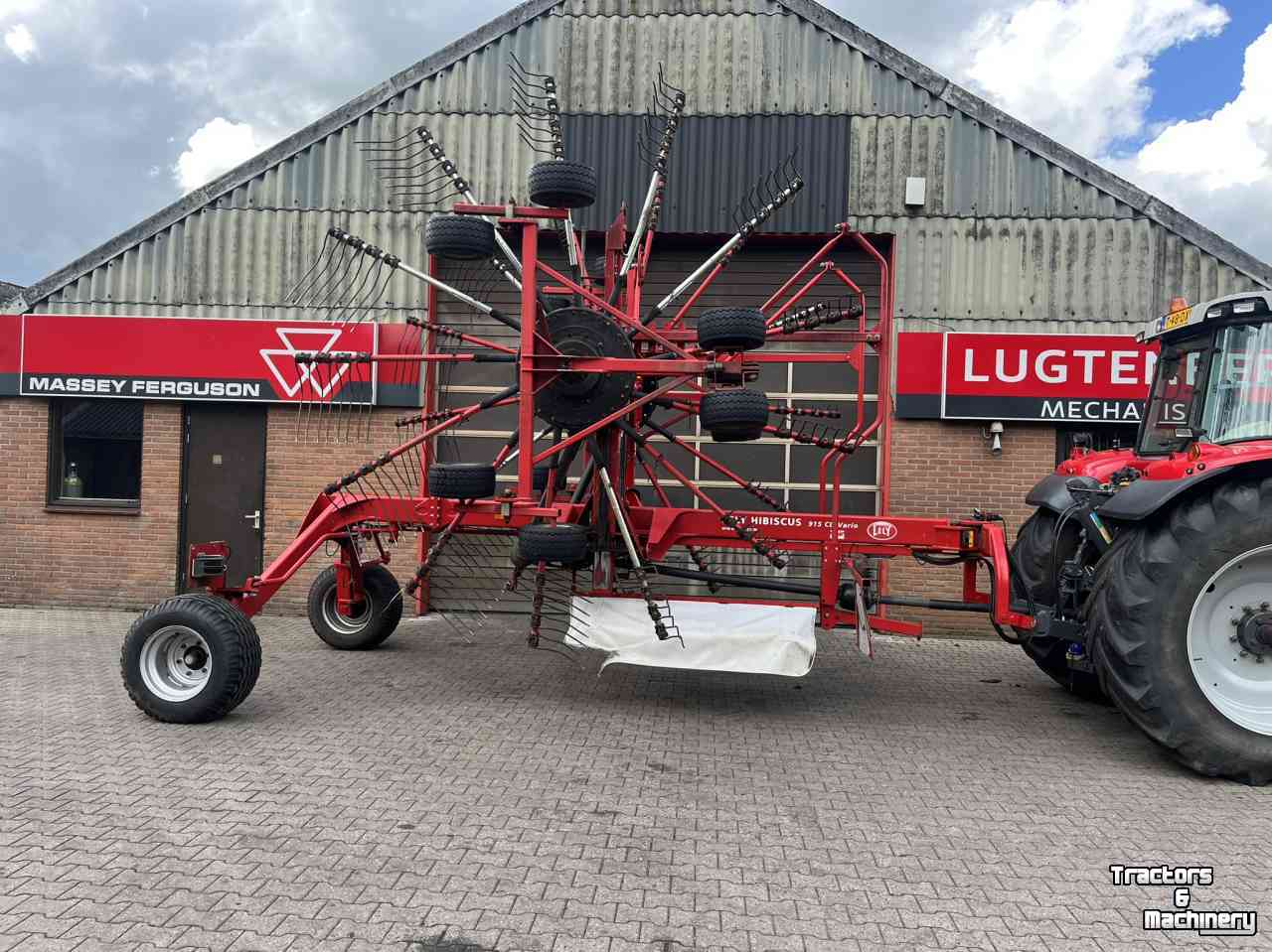 Rake Lely Hibiscus 915 CD Vario hark weidebouwmachines