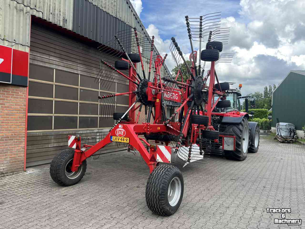 Rake Lely Hibiscus 915 CD Vario hark weidebouwmachines