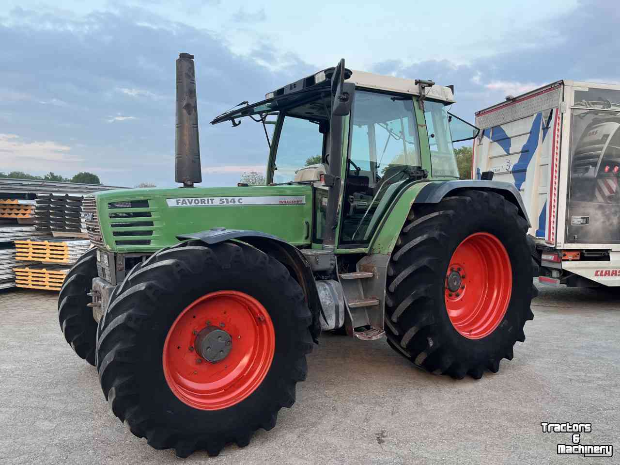 Tractors Fendt 514 c