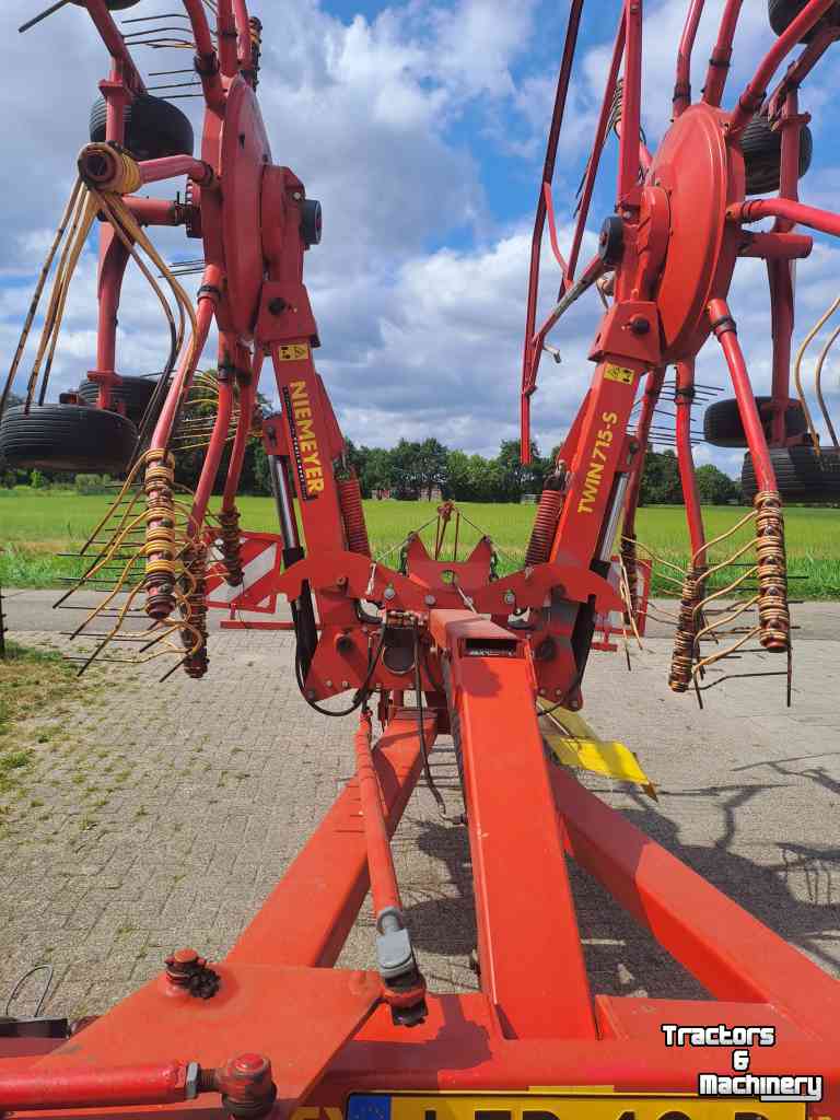 Rake Niemeyer Twin 715-S dubbele hark