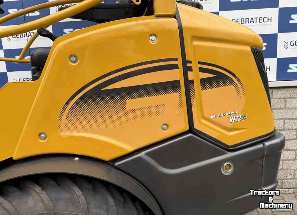 Wheelloader Eurotrac w12 €325 p/mnd. loader shovel minishovel