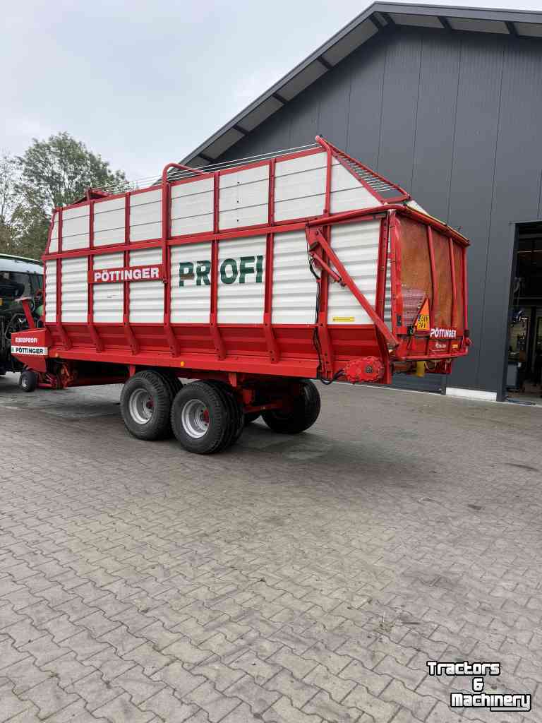 Self-loading wagon Pottinger Europrofi 540