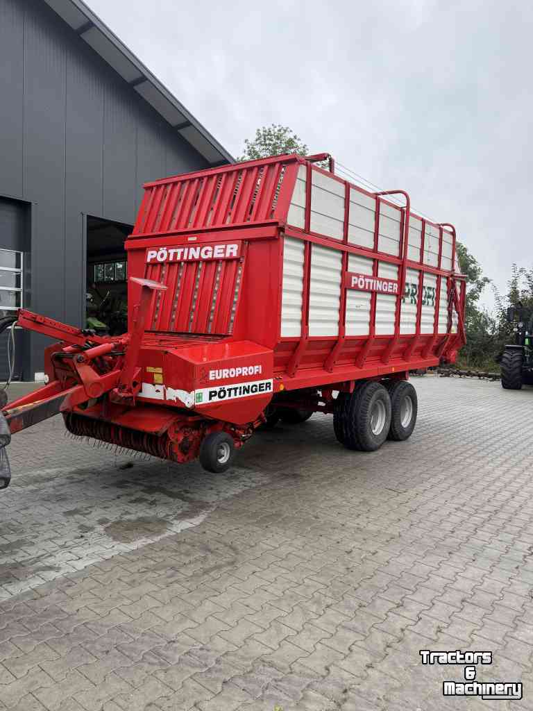 Self-loading wagon Pottinger Europrofi 540