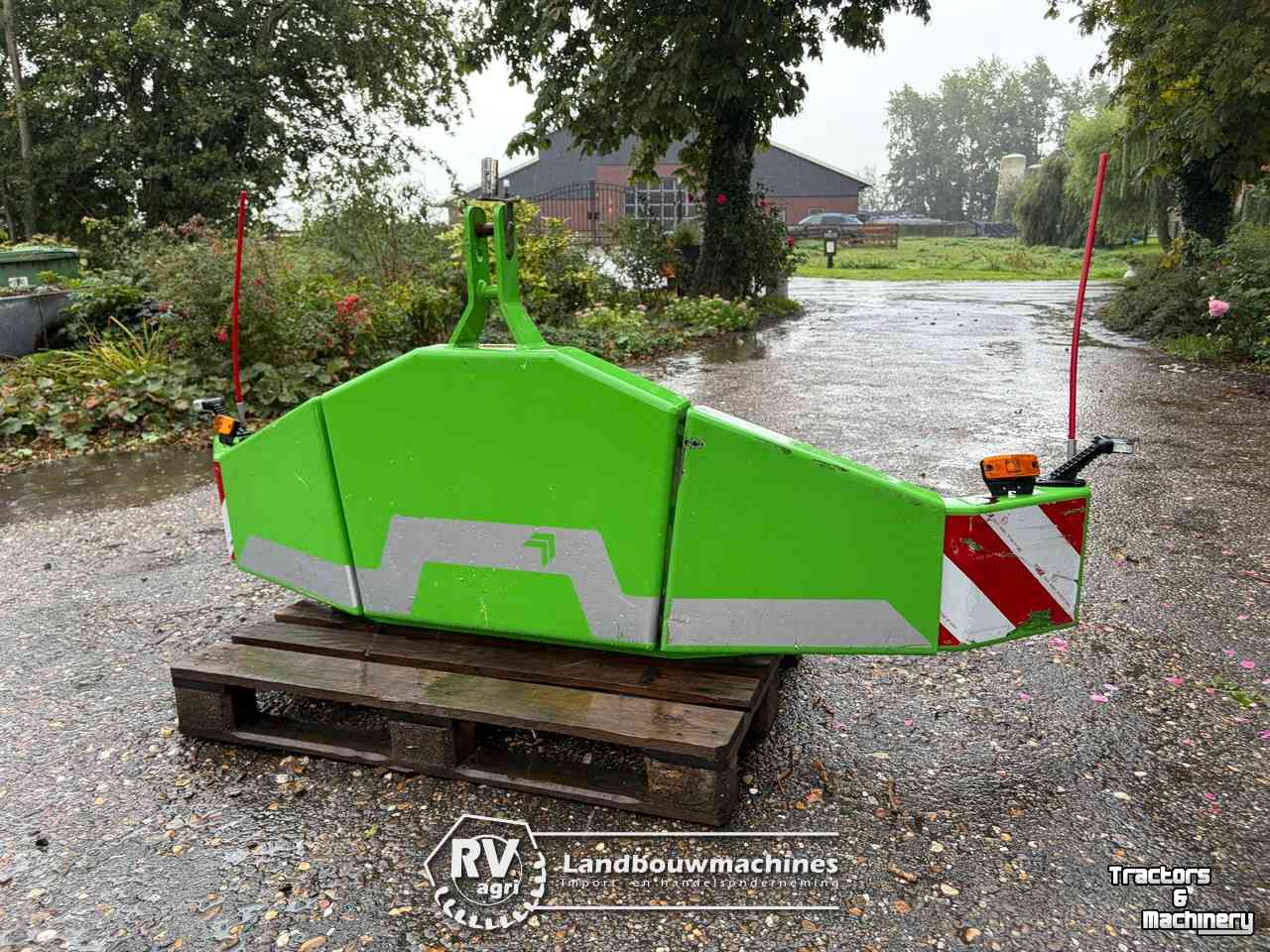 Front-bumper Sauter Fontprotektor 450 kg (Deutz-Fahr groen)