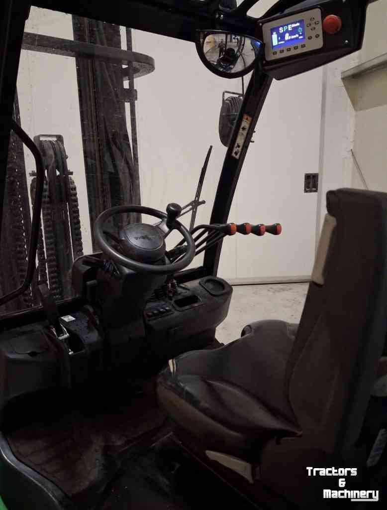 Tedder Hangcha CPD 35 Lithium grootste accu 404 Ah!