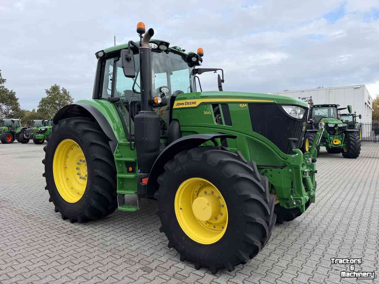Tractor John Deere 6M200 AP 50KM 2025 795 UUR AUTOTRAC-READY + G5-DISPLAY DEMO!!!