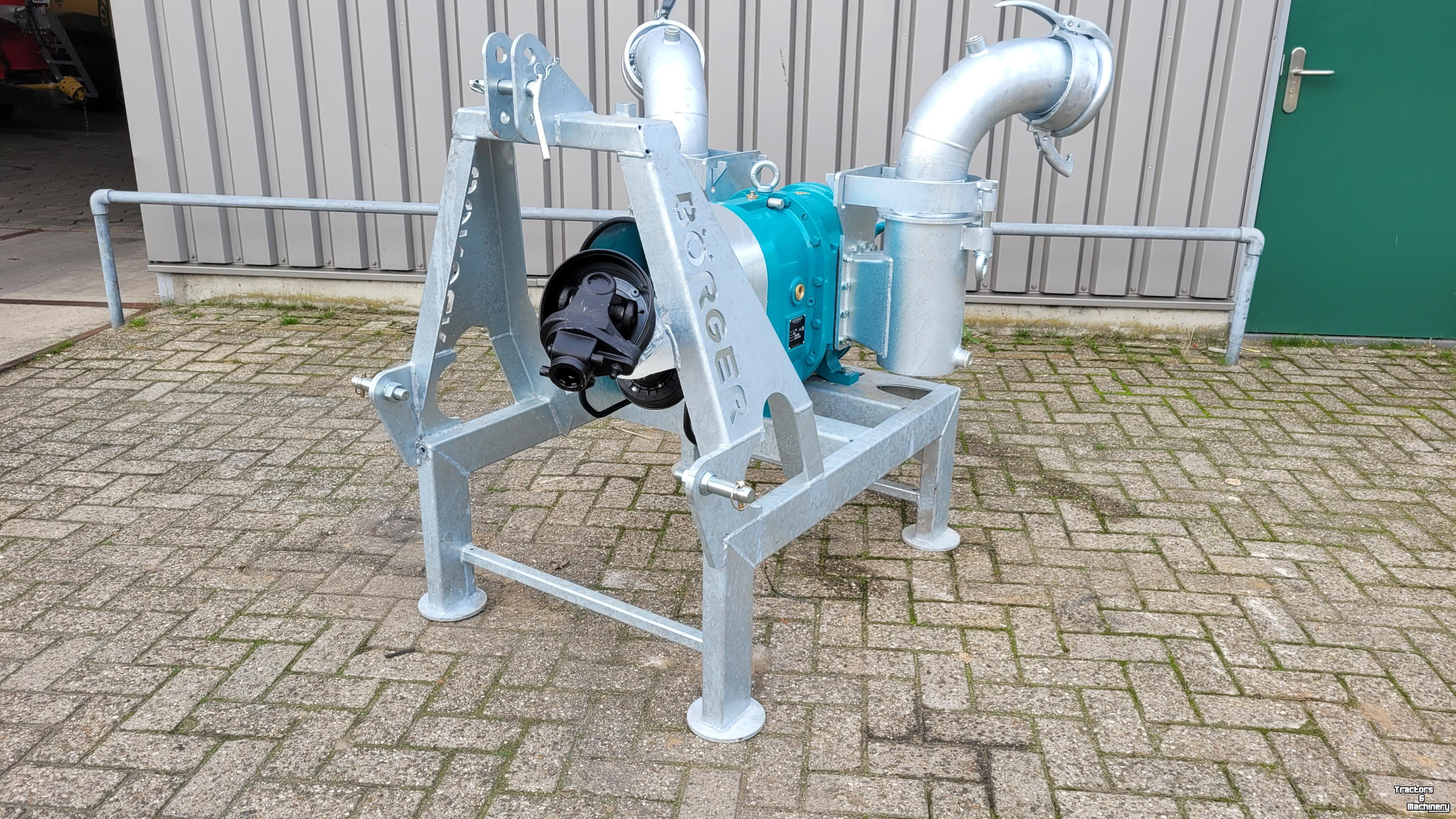 Manure pump Börger Börger FL 518 MIP mestpomp op driepuntsbok