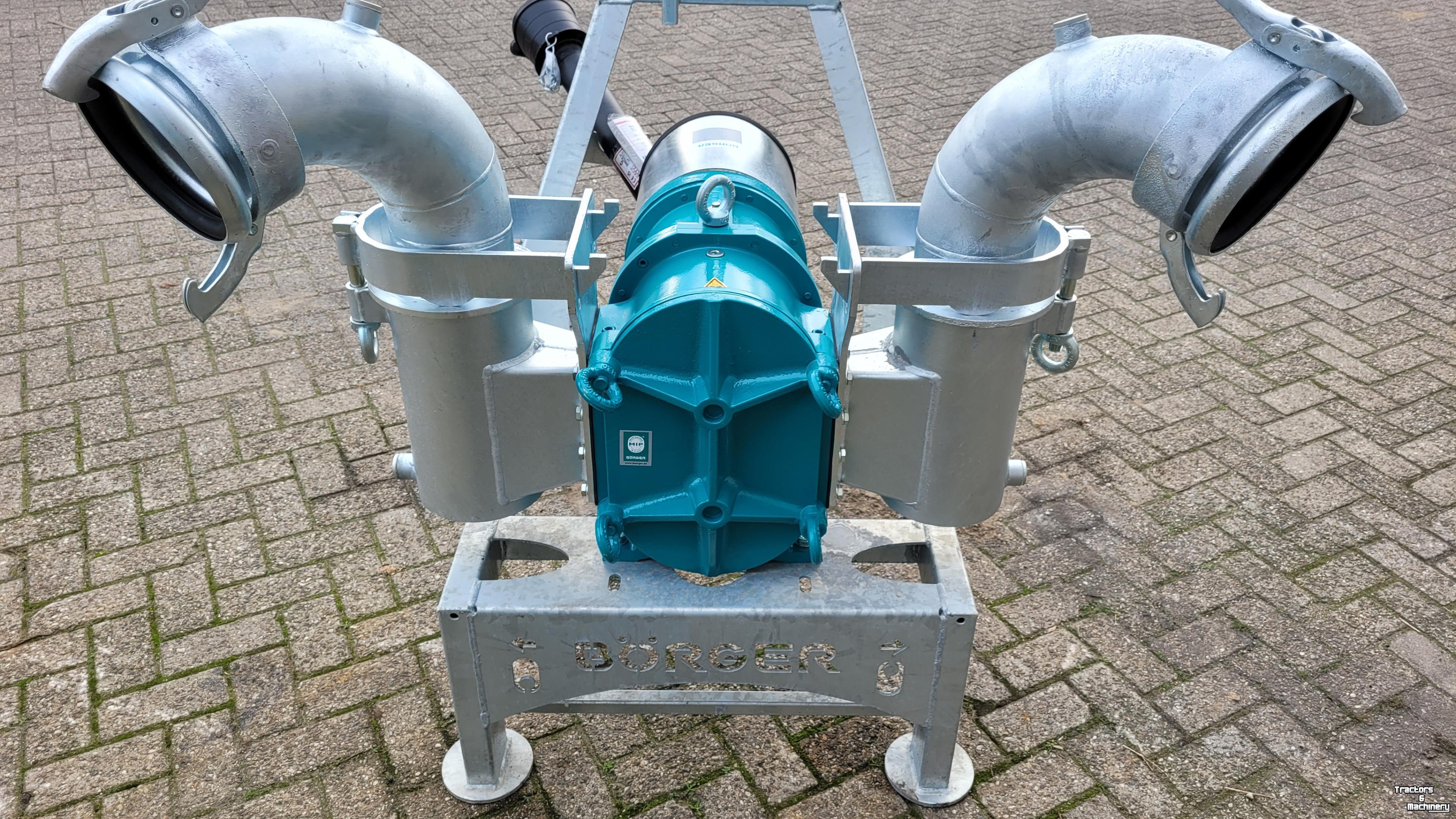 Manure pump Börger Börger FL 518 MIP mestpomp op driepuntsbok