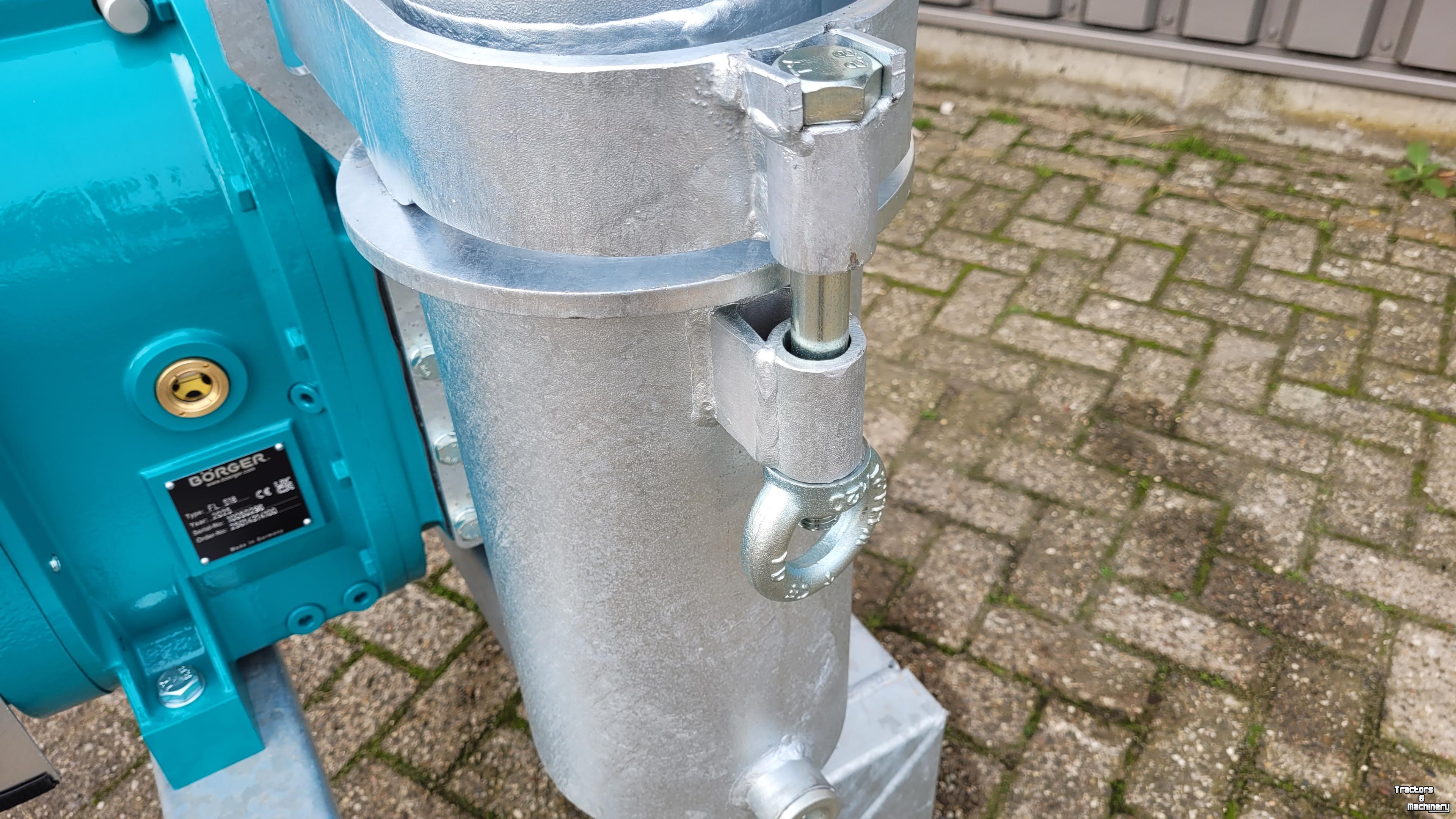 Manure pump Börger Börger FL 518 MIP mestpomp op driepuntsbok