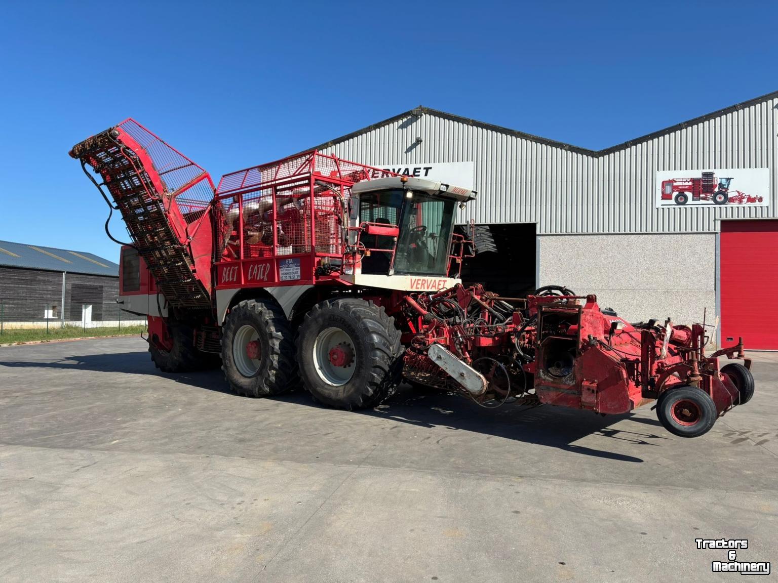 Sugar beet harvester Vervaet BE625