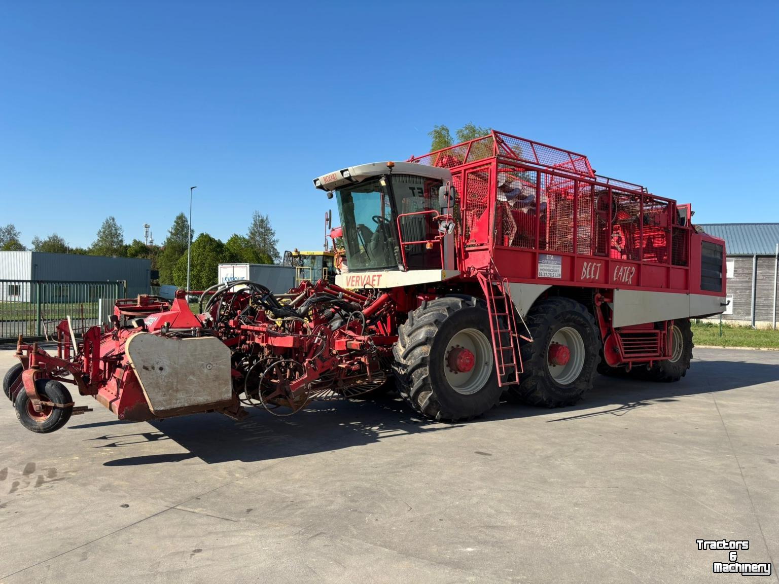 Sugar beet harvester Vervaet BE625