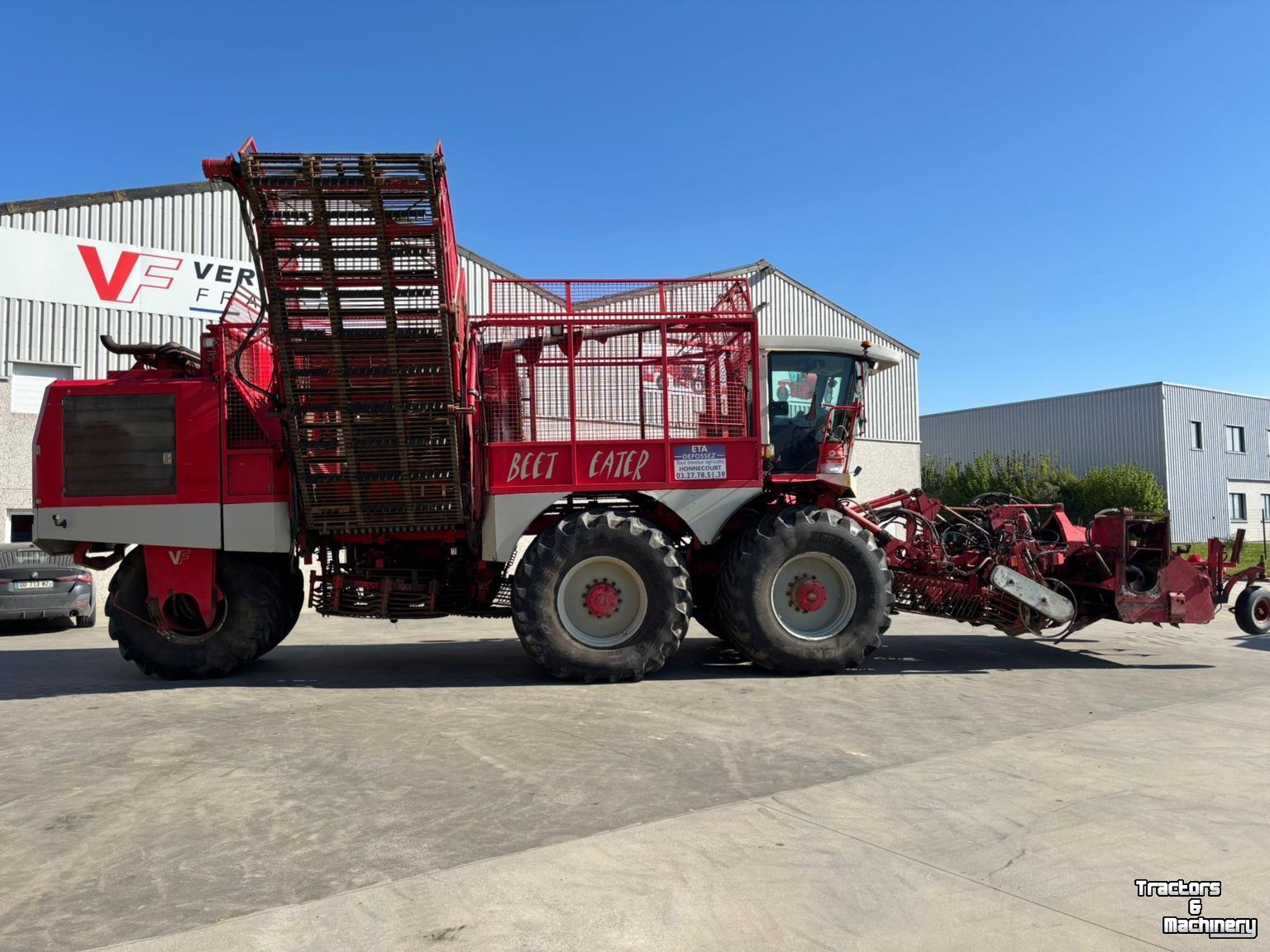 Sugar beet harvester Vervaet BE625