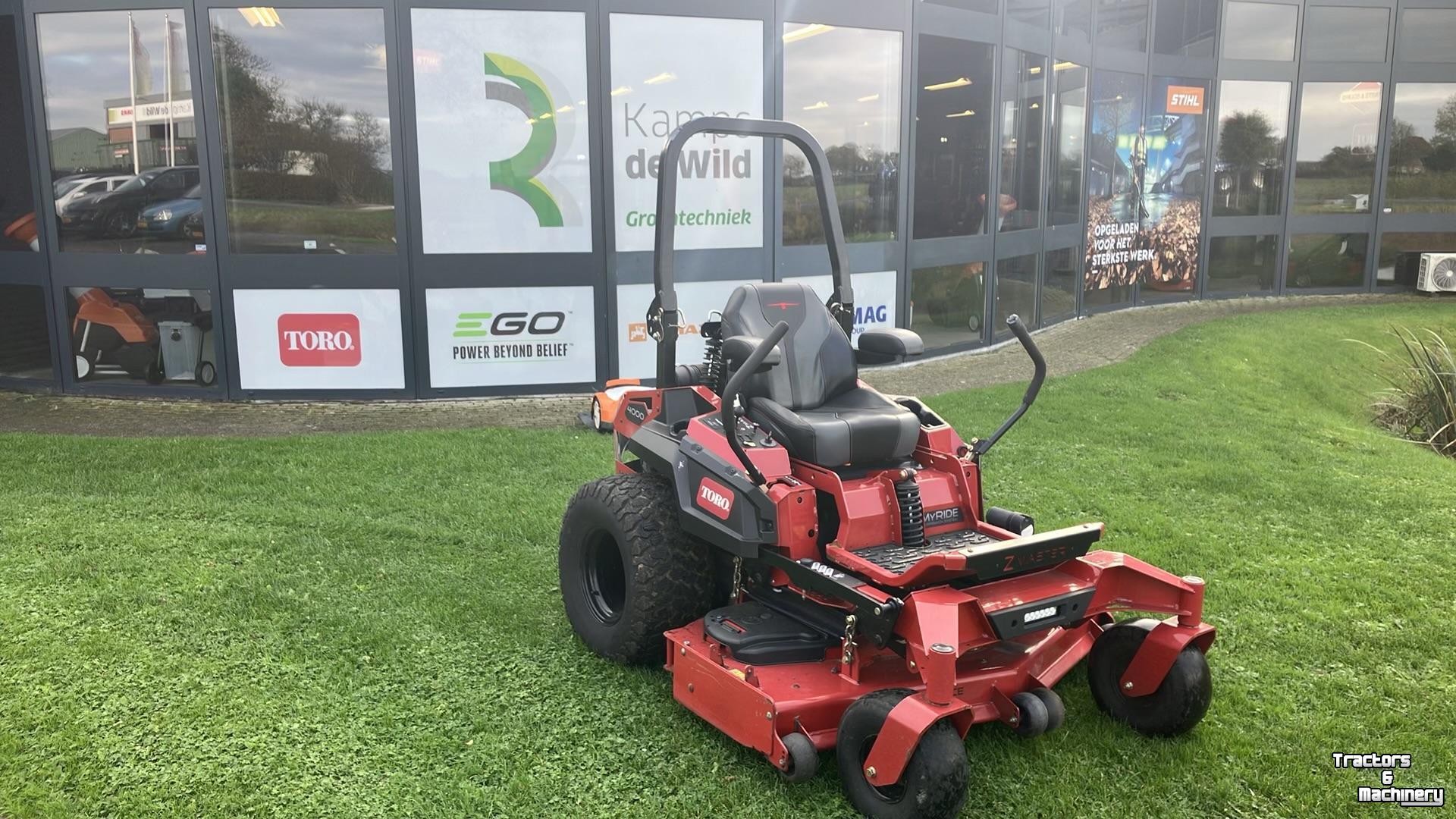 Ride-on mower Toro Z master 4000
