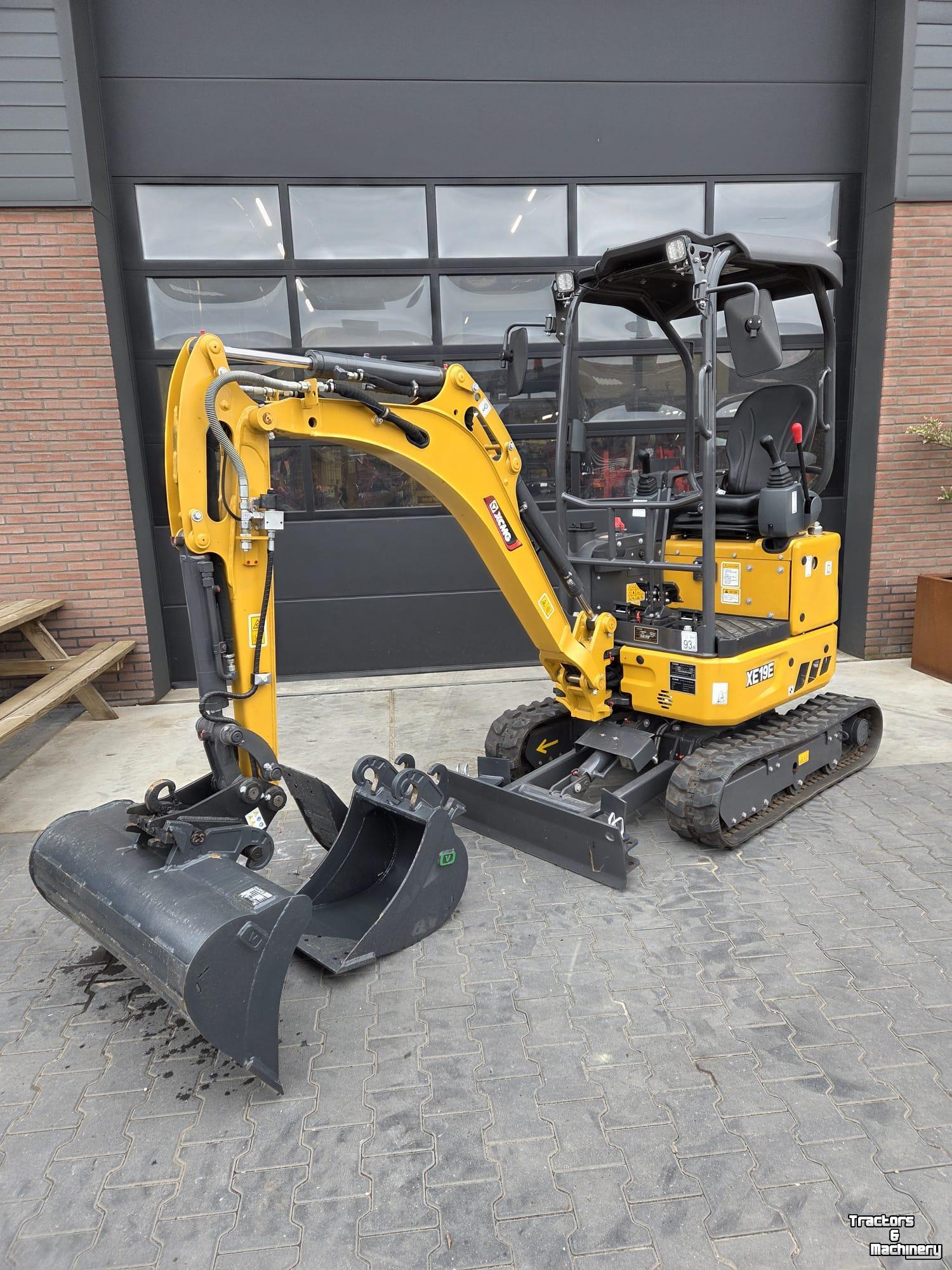 Mini-Excavator XCMG Minigraver XCMG XE19E nieuw binnen