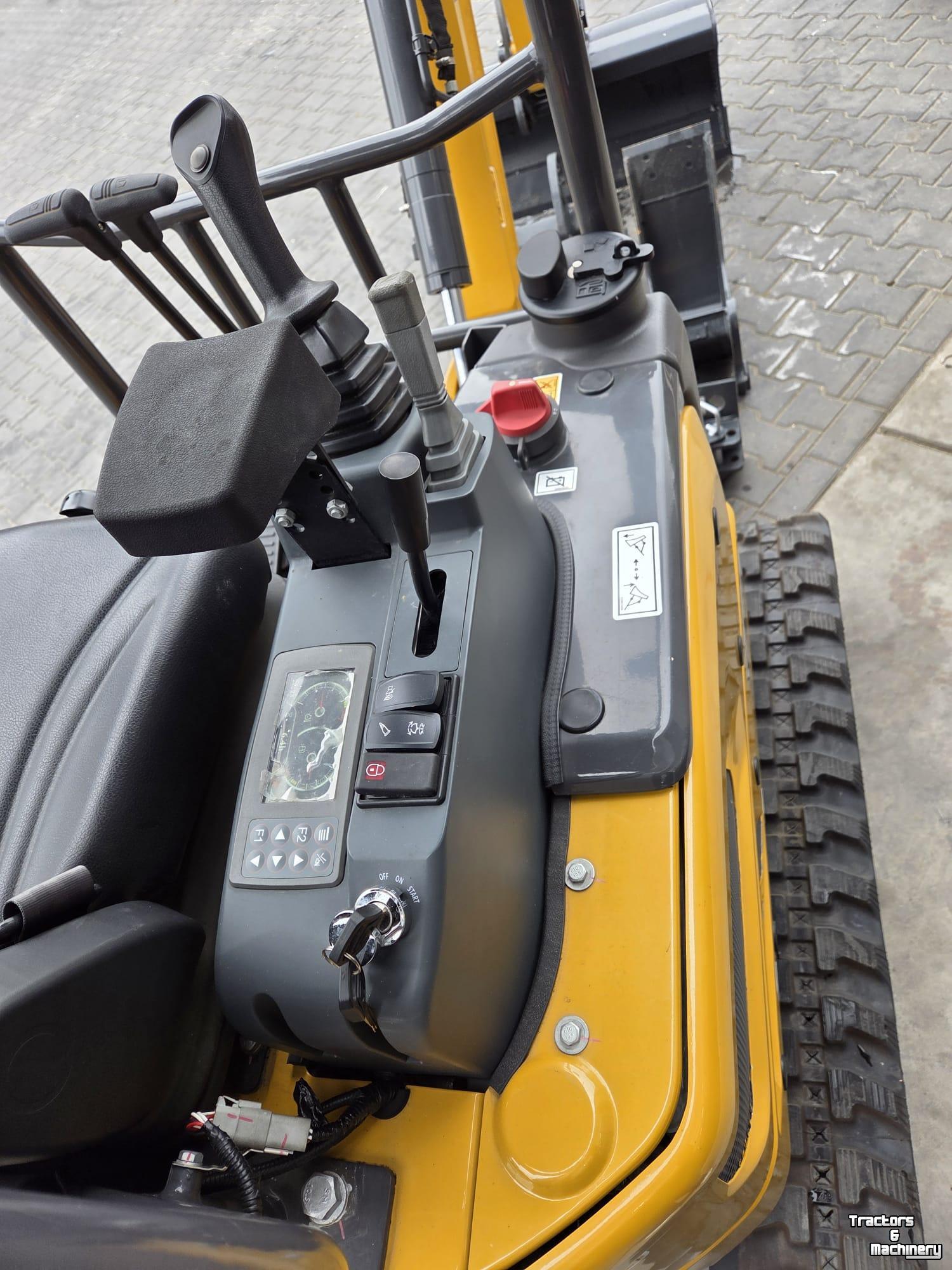 Mini-Excavator XCMG Minigraver XCMG XE19E nieuw binnen