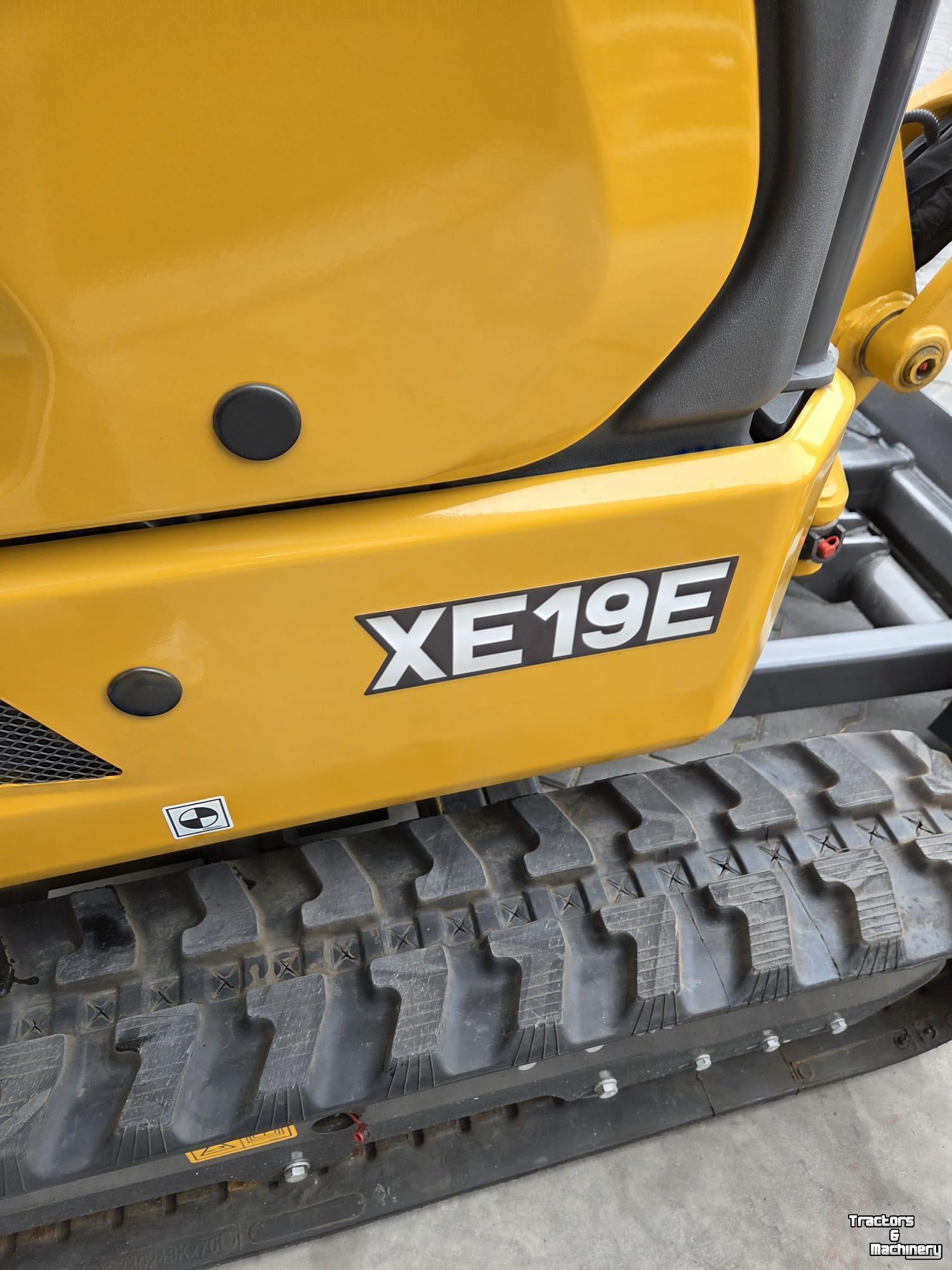 Mini-Excavator XCMG Minigraver XCMG XE19E nieuw binnen