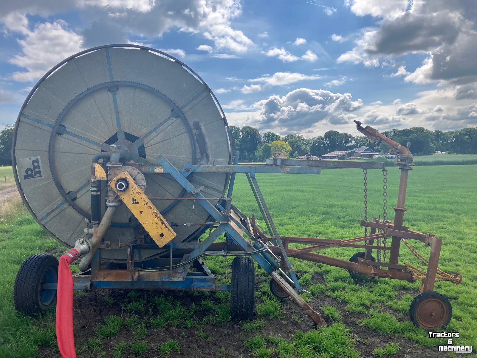 Irrigation hose reel Ocis 100mm 320mtr