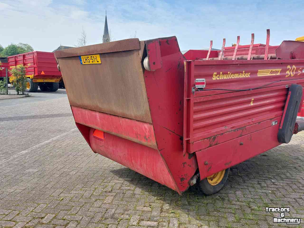 Silage-block distribution wagon Schuitemaker Amigo 30S