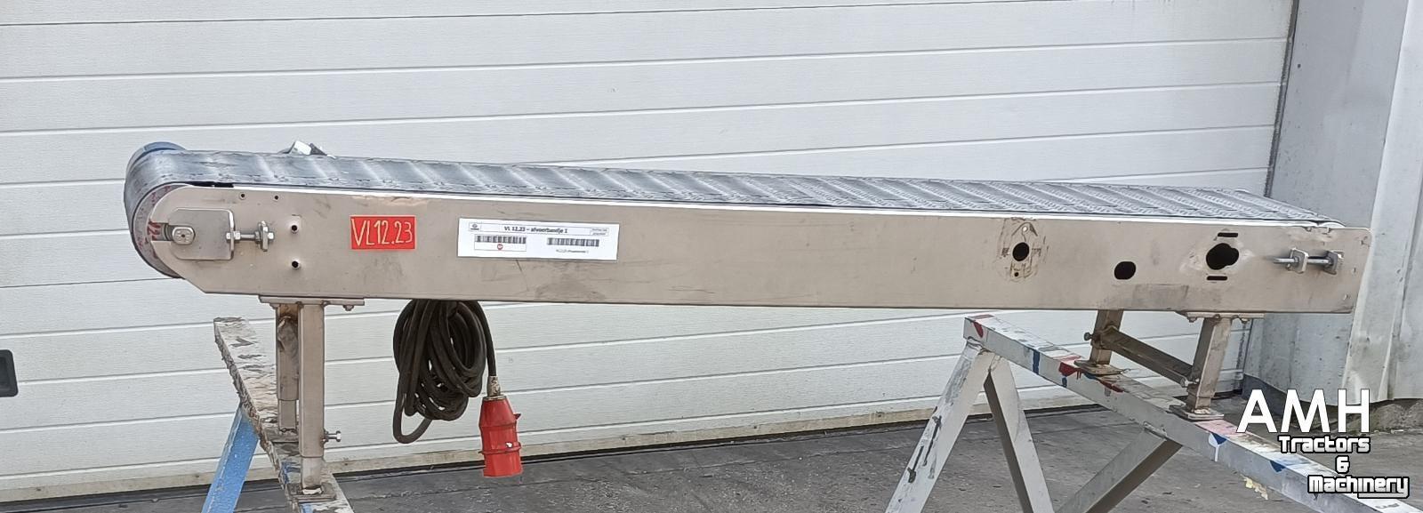 Elevator conveyor  Opvoerband 1750X250 OPVOERBAND ELEVATOR BELT FÖRDERBAND STEIGBAND