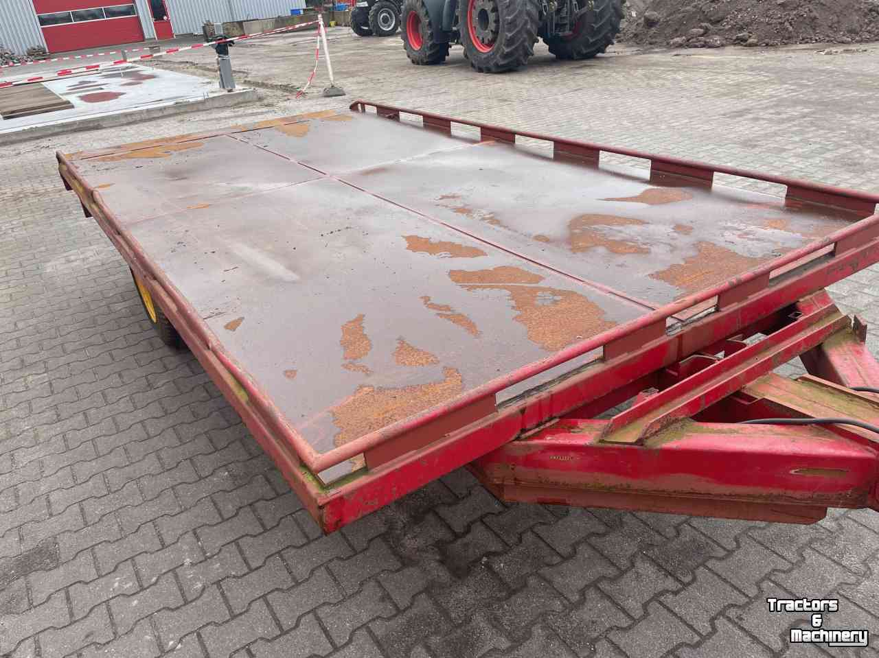Low loader / Semi trailer  Zelbouw bakkenwagen