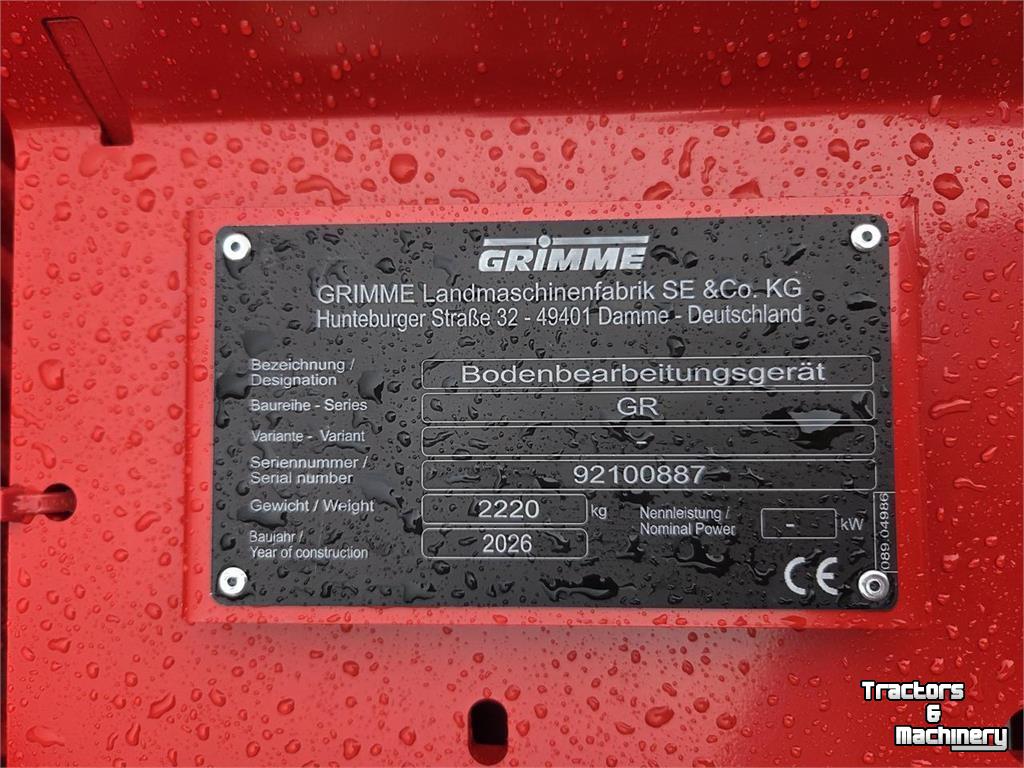 Rotary Tiller Grimme GR 300