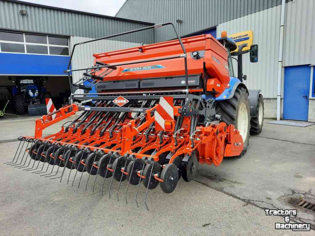 Seed drill Kuhn Sitera 3030E 24 Seedflex Isobus met HRB303 Kopegge