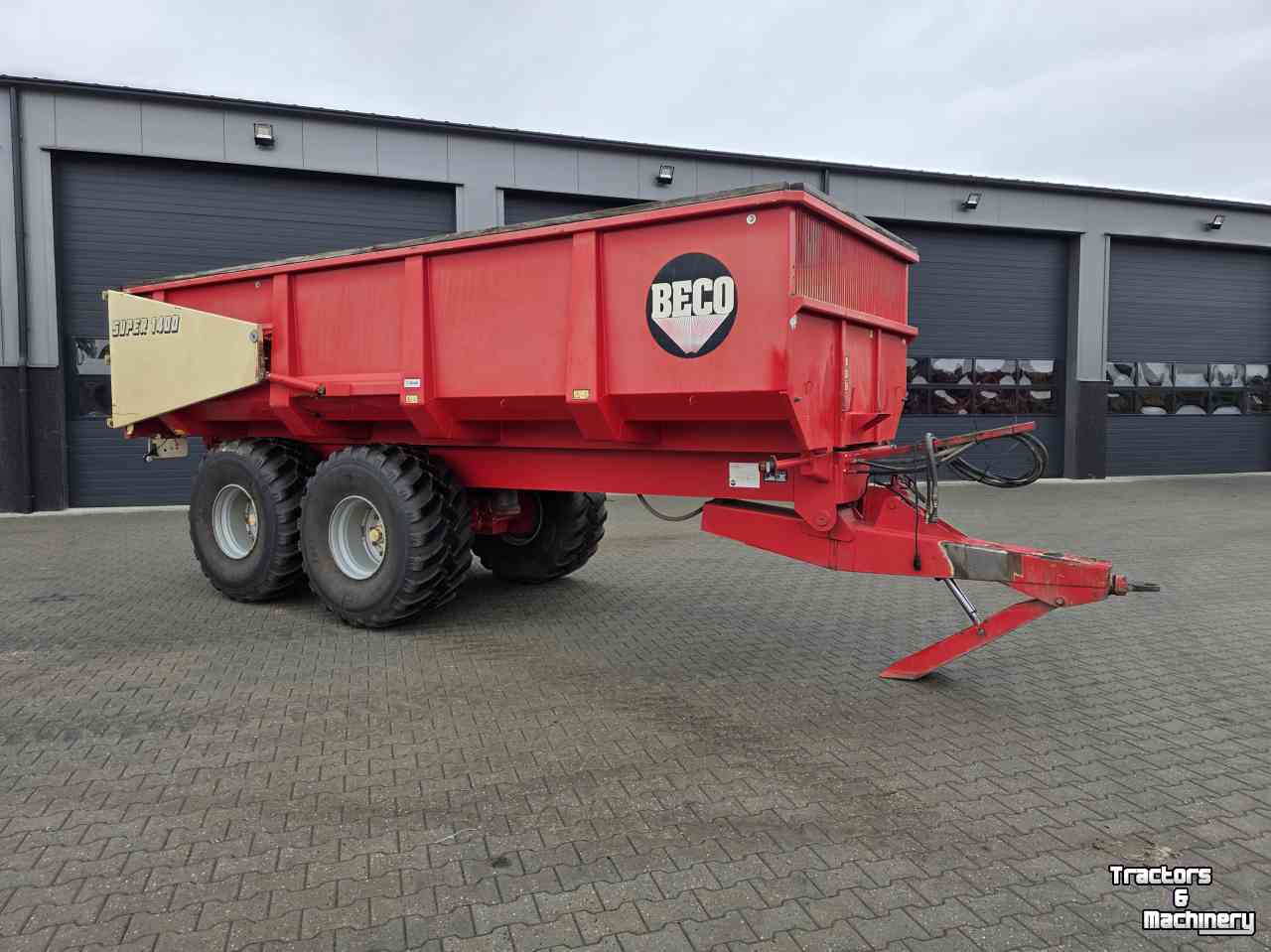 Dumptrailer Beco Beco Super 1400 kipper
