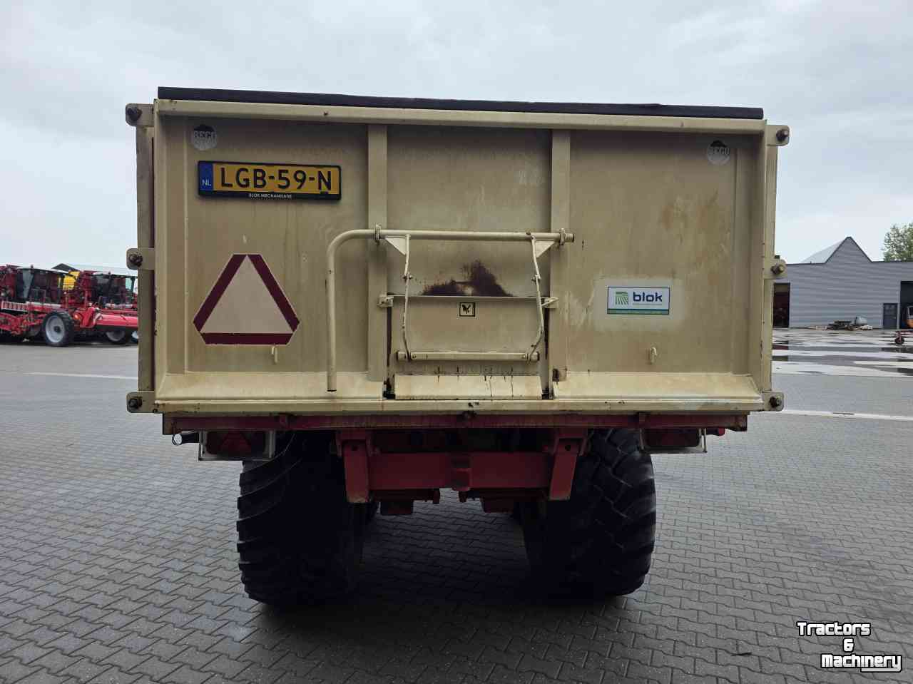 Dumptrailer Beco Beco Super 1400 kipper