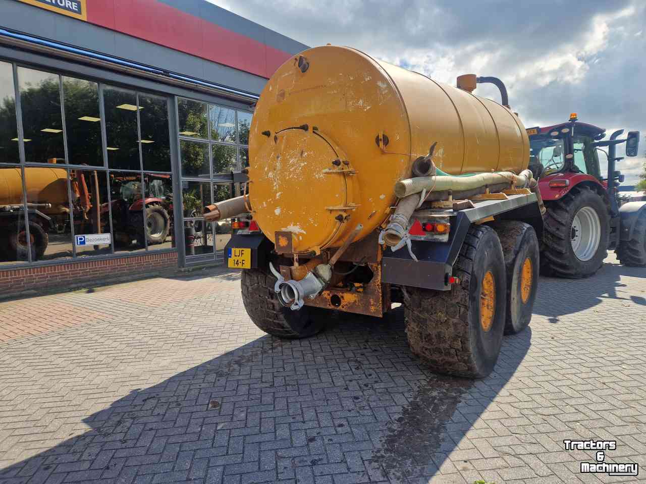 Water bowsers Veenhuis 10.000L waterwagen/transportank
