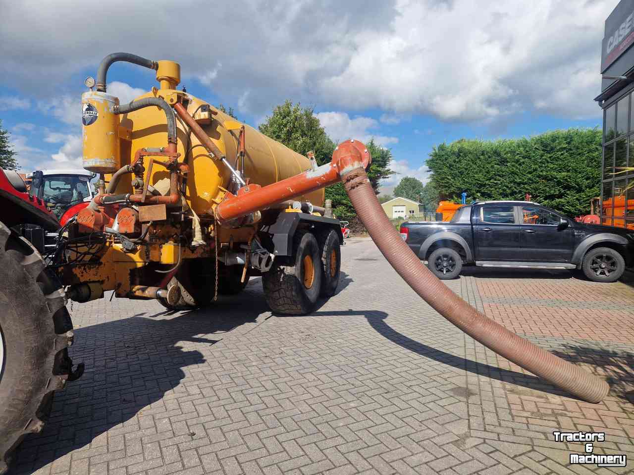 Water bowsers Veenhuis 10.000L waterwagen/transportank