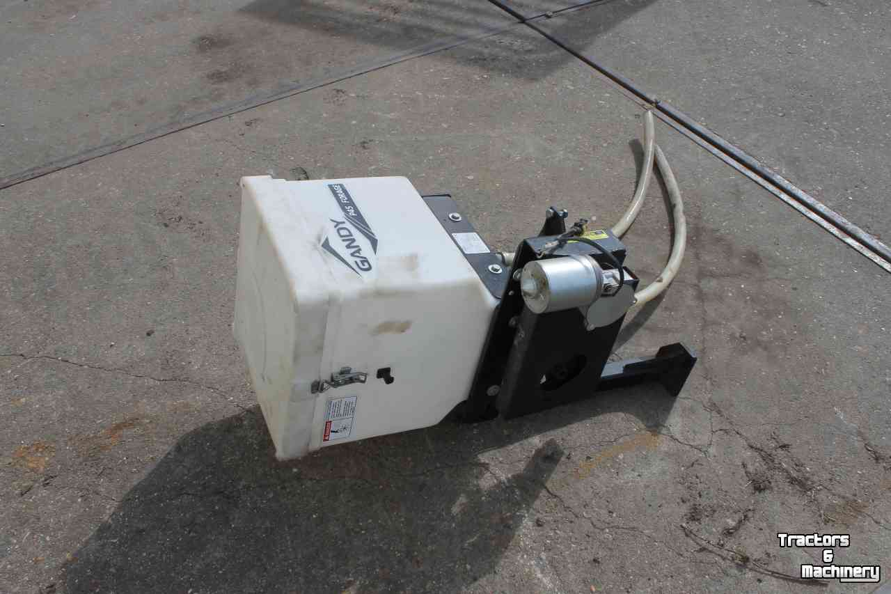 Granulate spreader Gandy P452WP12-TWIN granulaatbak (pioneerbak) granulaatstrooier toevoegmiddelstrooier