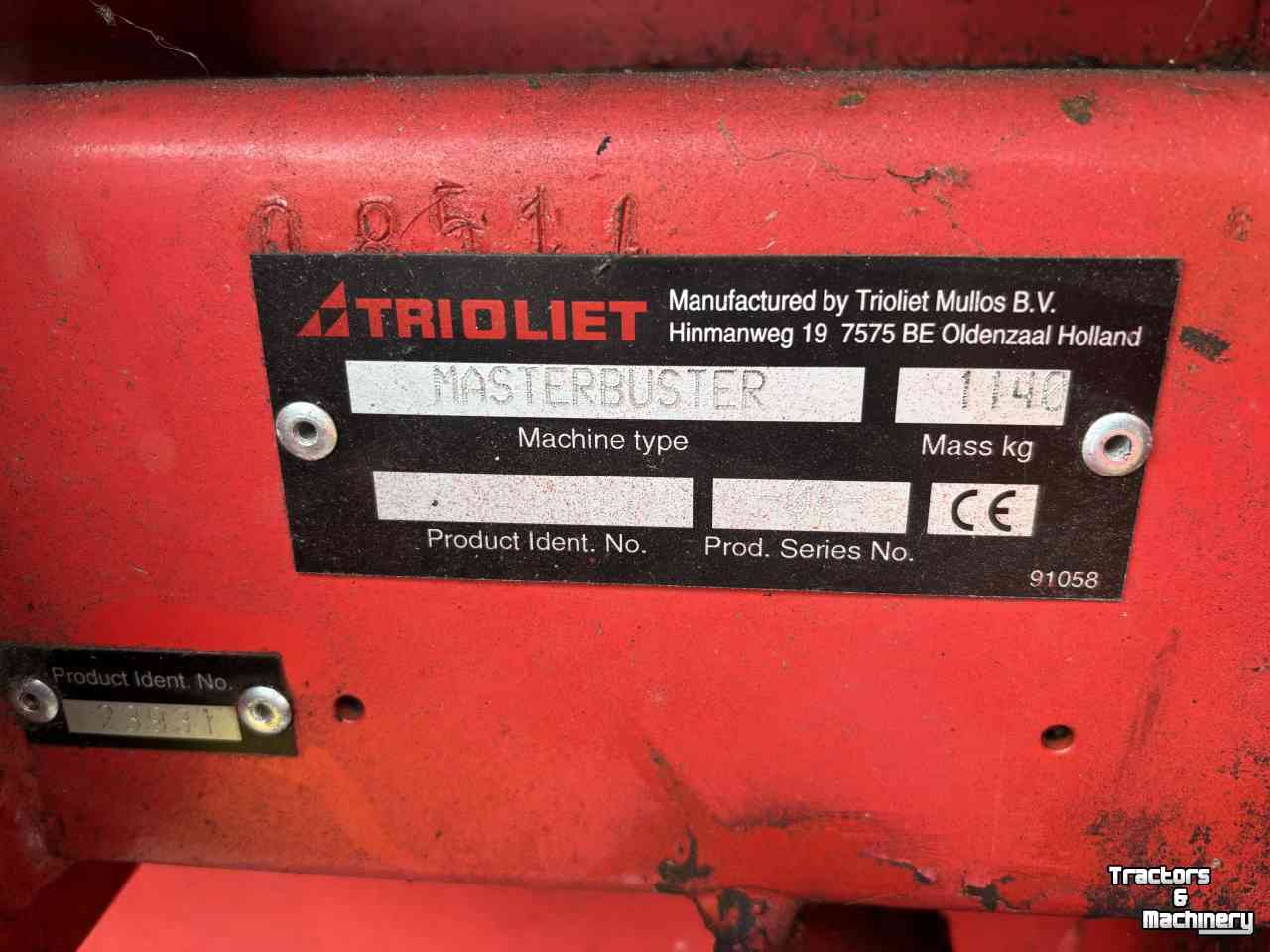 Silage grab-cutter Trioliet Masterbuster
