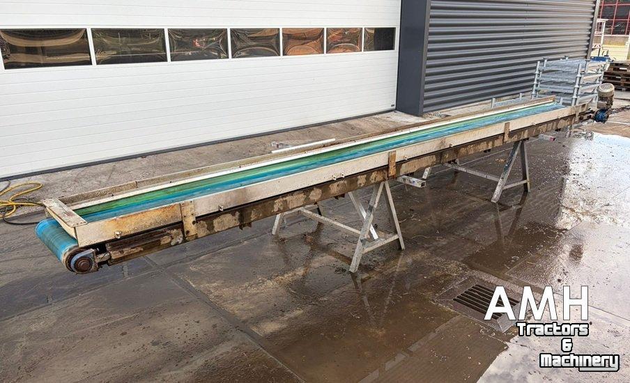 Conveyor  6340X390 TRANSPORTBAND VLAKKE BAND FLAT BELT CONVEYOR BELT FLACHBAND FÖRDERBAND